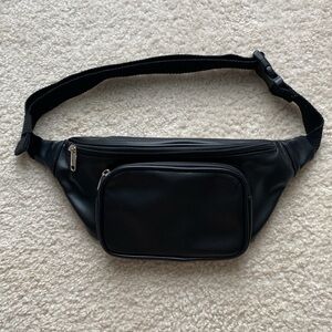 Faux Leather Belt Bag Fanny Pack